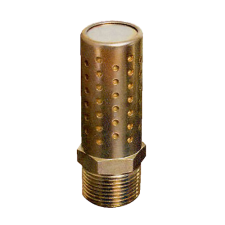 1 1/2" NPT Pneumatic High Flow Muffler