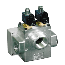 Dual Press Safety Valve 3/4" NPT- A 3/4"- R 1"- P 1/2" -120 VAC Input